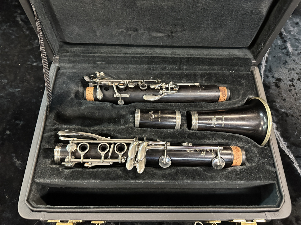 Photo Very Nice! Used Buffet Crampon Nickel Key R13 Bb Clarinet, Serial #746795